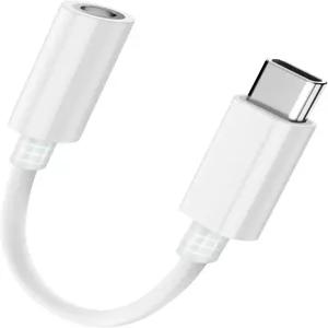 폰 171615 프로맥스용 설리야 USB C to 35mm 헤드폰 잭 어댑터 고해상도 오디오 DAC 동글 삼성 갤럭시용