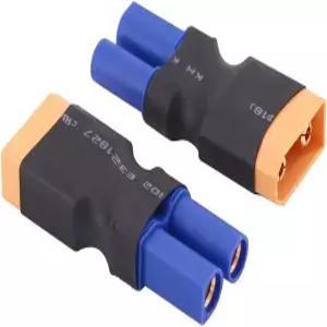 OliRC 2pcs 남성 T90 T90에서 여성 EC5 커넥터 어댑터C1032