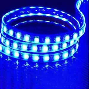 12V 튜브 타입 LED 바 블루 10cm 차량 인테리어 DIY