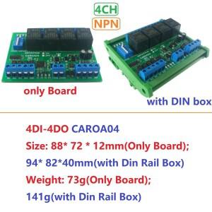 4816 DI-DO CAN 릴레이 컨트롤러 모듈 RS485 디지털 NPNPNP IO 확장 보드 CNC 자동차 자동화 산업용