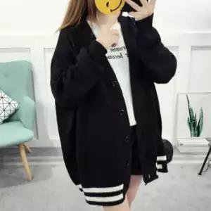 가방 아우터 롱니트 코디 데일리 기본가디건 루즈 롱
