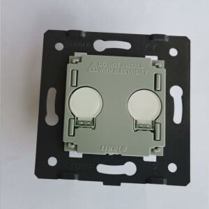 Livolo Base EU 표준 AC 220  250V 벽 조명 터치 스크린 스위치의 기본 스마트 라이프 VL-C702 2Gang 1Way