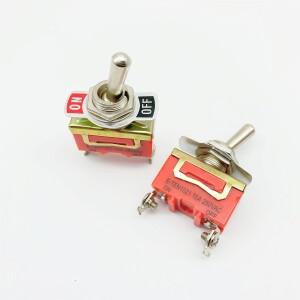 1PC 방수 토글 스위치 12V 헤비 듀티 플릭 ON OFF 자동차 금속 SPDT P0.05 15A 250V 터미널