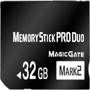 오리지널 마크 2 32GB 고속 메모리 스틱 프로 듀오 PSP 액세서리/카메라 카드용 매직게이트 기술