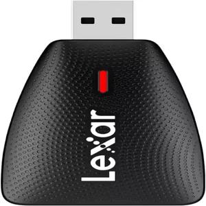 Lexar 멀티 카드 2-in-1 USB 3.1 리더 SD 및 microSD 호환 LRW450UBNA