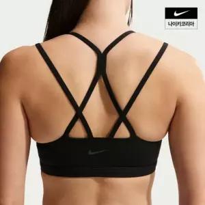 매장정품 NIKE 나이키 젠비 스트래피 여성 라이트 서포트 패드 스포츠 브라 IB9848-010 1763347