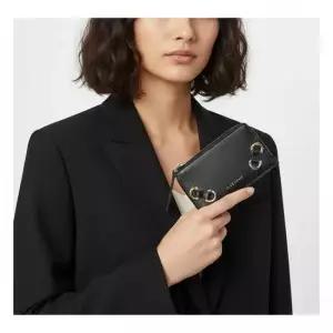 파슬 FW24 여성 보유 레더 카드지갑 BB60LSB1Q7 001