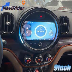 9인치 안드로이드 16 화면 헤드 유닛 BMW 미니 쿠퍼 컨트리맨 F60 NBT EVO 2017-2025 GPS 카플레이 카 라디
