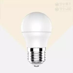[룽스_65]LED 인지구 크립톤 전구색 소형다마 3W E26