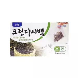 [룽스_65](소) 육수 다시마 일회용 우림백 멸치망 50매