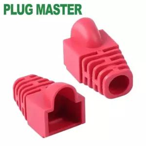 NM-SR007R RJ-45 CAT.6 통부트 7 레드 100개