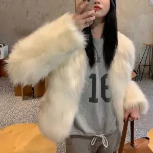 페이크 퍼 숏자켓 겨울 아우터 스타일리쉬 털자켓
