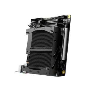 미니포럼 메인보드 BD895i SE 미니 ITX NAS 메인보드, AMD 라이젠 9 8945HX, 16C / 32T, PCIe 5.0 x16 슬롯, 듀얼 PCIe4.0 M.2 지원, DDR5,8K 트리플 출력(HDMI /DP USB-C), RJ45 2.5G, USB 3.2