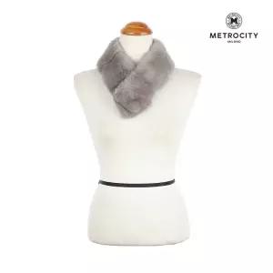 [백화점 정품] 메트로시티 밍크호리젠탈 퍼 머플러 MFFB-4903