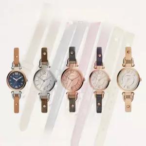 fossil 시계 파슬 8mm 스트랩 호환 가죽 교체