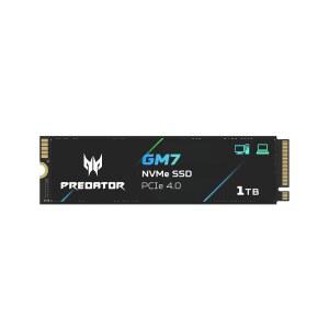 Acer 프레데터 GM7 1TB SSD: M.2 2280 PCIe Gen 4 x NVMe 2.0, 읽기 속도 최대 7400MB/s, 노트북, 데스크탑 및 PS5용 내장 PC 솔리드 스테이트 드라이브 - BL.9BWWR.118