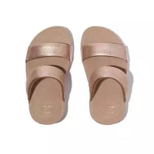 핏플랍 fitflop SSF EXCLUSIVE 루루 여성 스팽글 슬라이드 - 클래식 베이지 (FT59K2D02A)