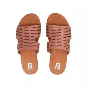 핏플랍 fitflop 핏플랍웜로즈 레더 슬리퍼 FFSO2E213P3