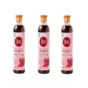 홍초 저당 석류히비스커스 900ml 3개