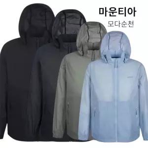 [마운티아]남성 여름 데일리 등산 경량 방풍 바람막이 점퍼 코모도자켓7 1MQJKM4001-D