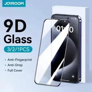 [호환] Joyroom 용 HD 유리 화면 보호대, 풀 스크린 강화 보호,  16, 15, 14, 13, 12, 11 프로 맥스, 1 개,