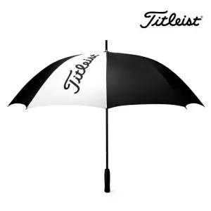 타이틀리스트 Titleist UV 골프우산 정품 대형 암막 엄브렐라 블랙화이트