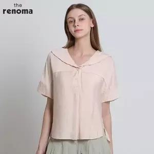 [레노마(renoma)] 세일러 카라 블라우스 (택가격: 185000원)