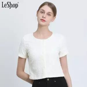 [르샵(LeShop)] 단추 자켓 블라우스 (택가격: 119000원)