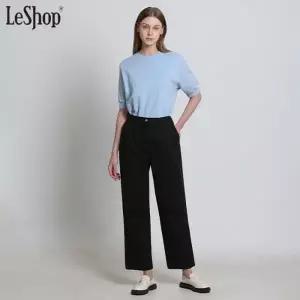 [르샵(LeShop)] 투턱 코튼 팬츠 (택가격: 139000원)