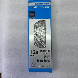 시마노 HG 12단 126L 체인 MTB CN-M7100 산악 자전거 교체 부품  키트