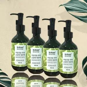 노브랜드 너리싱 헤어오일 200ml, 4개