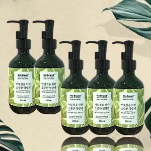 노브랜드 너리싱 헤어오일 200ml, 5개