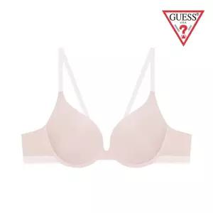 게스 화이트 로고밴딩 브래지어 GDWBR121LPK 2360428