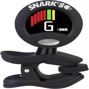 Snark 기타 튜너 클립 켜기 호환 베이스 바이올린 우쿨렐레 등 충전식 USB 보호 케이스 및 청소용 천 360