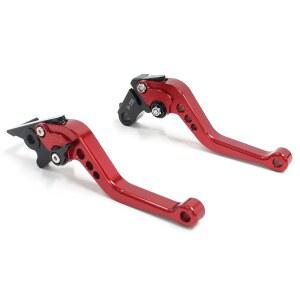 혼다 CL250 Monkey125 GROM 400X CBR400R(nc56) CBR250R(MC41) 브레이크 클러치 레버와 호환되는 이 개조된 레버는 알루미늄 합금으로 제작되었으며 6단 조절식 숏 타입이 특징입니다