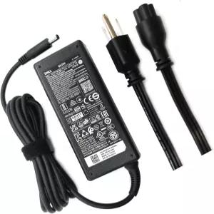 Dell 65W 4.5mm 팁 노트북 충전기 위도 3320 3330 3340 3430 3450 3520 3530 3540 AC 어댑터 블랙