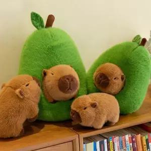 동물 애니멀 아보카도 카피바라 귀여운 봉제 애착 인형