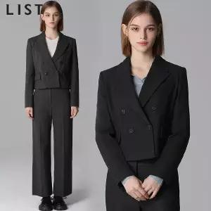 리스트 [최초가 338000] 더블 크롭 셋업 재킷 589997Moony