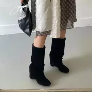 워커 롱부츠 겨울 부티 가을 미들힐 신상 봄구두 힐