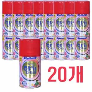 산도깨비 향캔 향기속으로 자동분사기 리필용 방향제 후리지아 290ml 20개