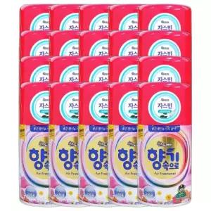 산도깨비 향기속으로 자동분사기 자스민향 리필캔 290ml 20개