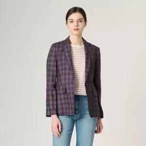 BCBG [비씨비지]팍시체크 재킷 (B4M3J172) 589880Moony