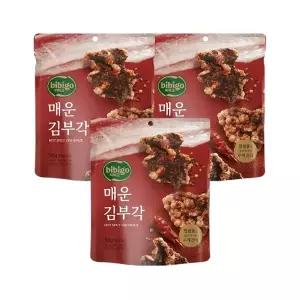 비비고 매운 김부각 50g x3개