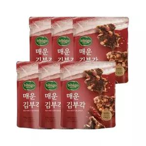 비비고 매운 김부각 50g x6개