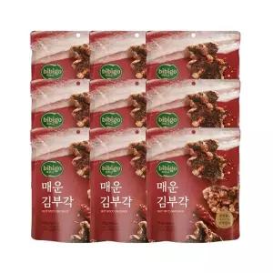 비비고 매운 김부각 50g x9개