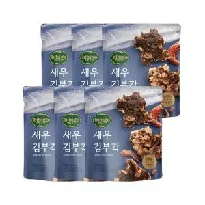 비비고 새우 김부각 50g x6개