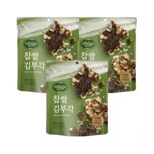 비비고 찹쌀 김부각 50g x3개