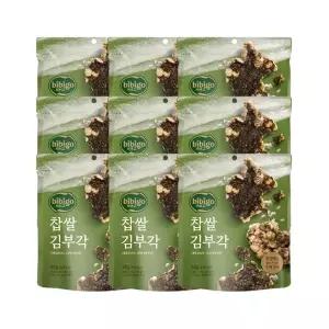 비비고 찹쌀 김부각 50g x9개
