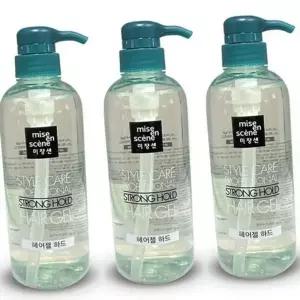 헤어젤 숏 블럭 커트용 세팅 링 하드 강력