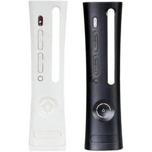 Xbox 360 지방 교체용 전면 플레이트 쉘 커버 케이스(흰색)
